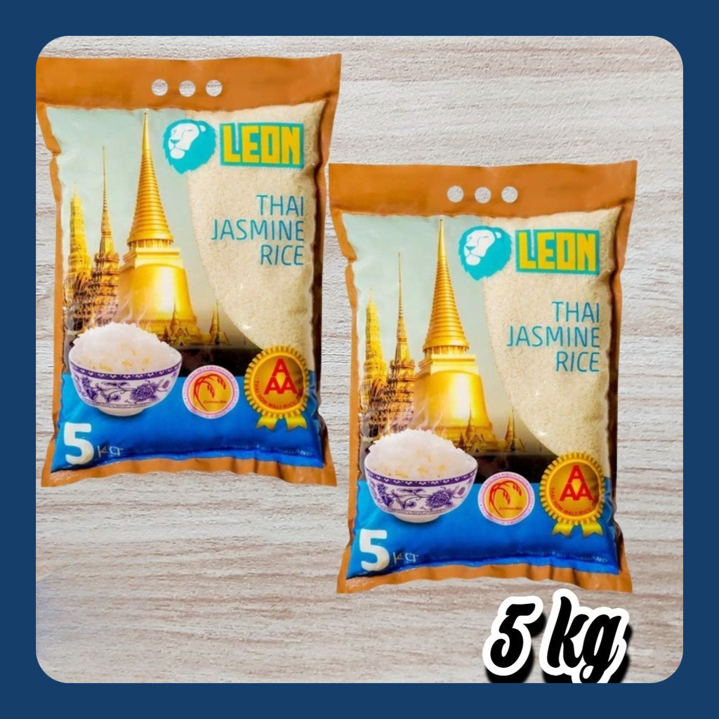 

Beras Leon Thailand Jasmine Rice Beras Thailand 5 Kg