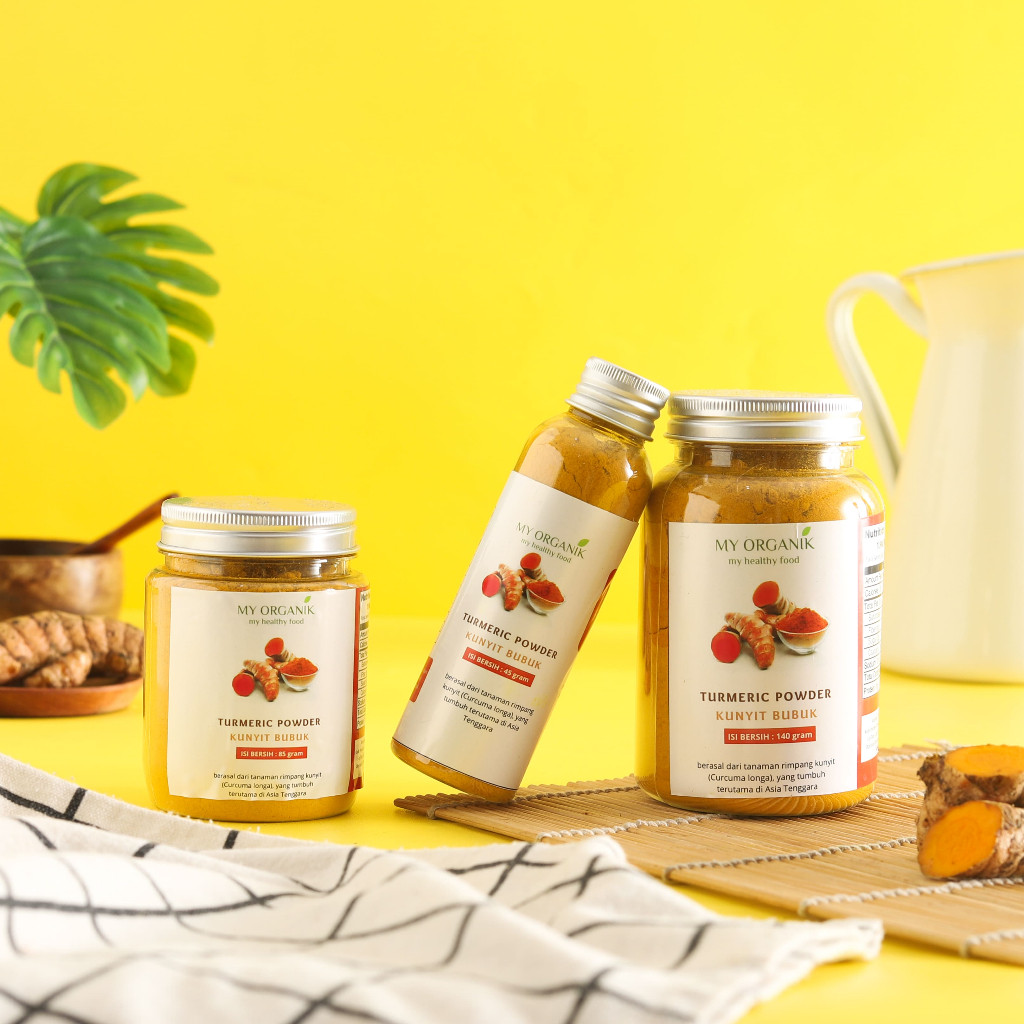 

My Organik Kunyit Bubuk Murni Organic Turmeric Powder Organik