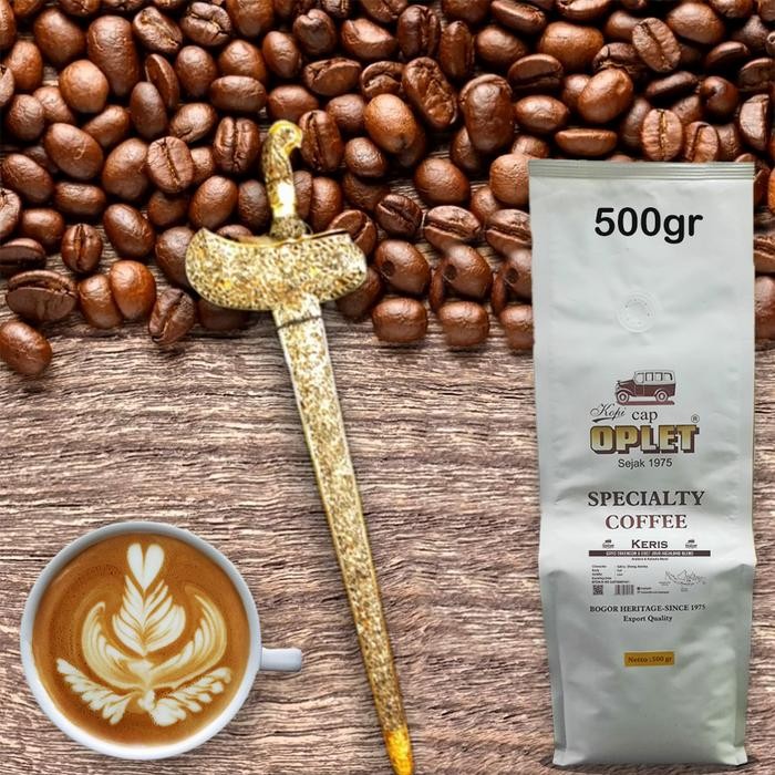 

[Promo]Best Seller KOPI OPLET SPECIALTY COFFEE - KERIS BLEND (GAYO & E. JAVA) - 500gr - Biji Matang
