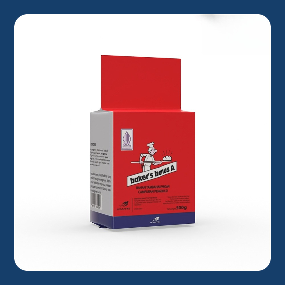 

BAKERS BONUS A, Pengembang Roti Bread Improver per 500 gram