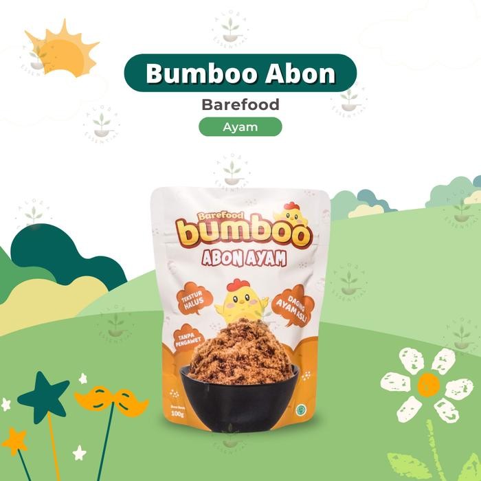 

Barefood Bumboo Abon MPASI tanpa MSG & Pengawet - Abon MPASI Bumboo - Abon Ayam