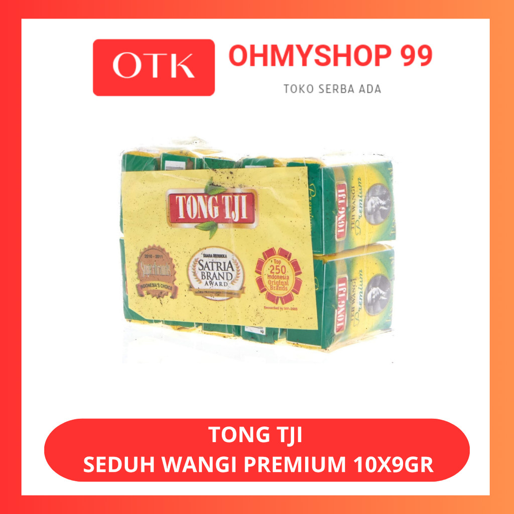 

TONG TJI Bubuk Teh Seduh Wangi Premium 10x9gr