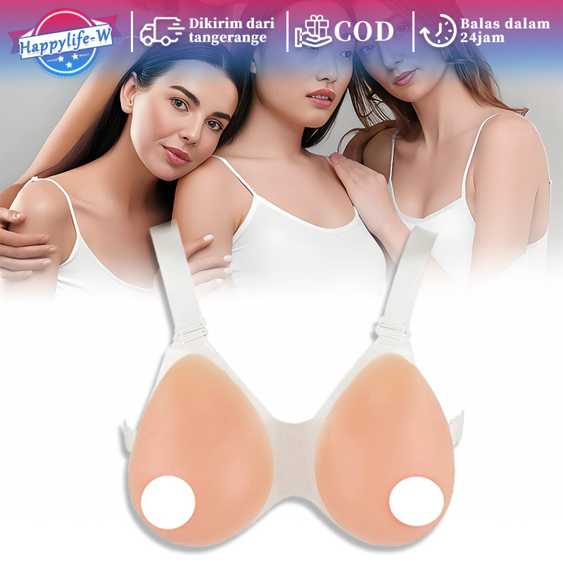 Silikon Lembut Palsu Payudara Bentuk Payudara Penambah Payudara Tit Cross-Dressing