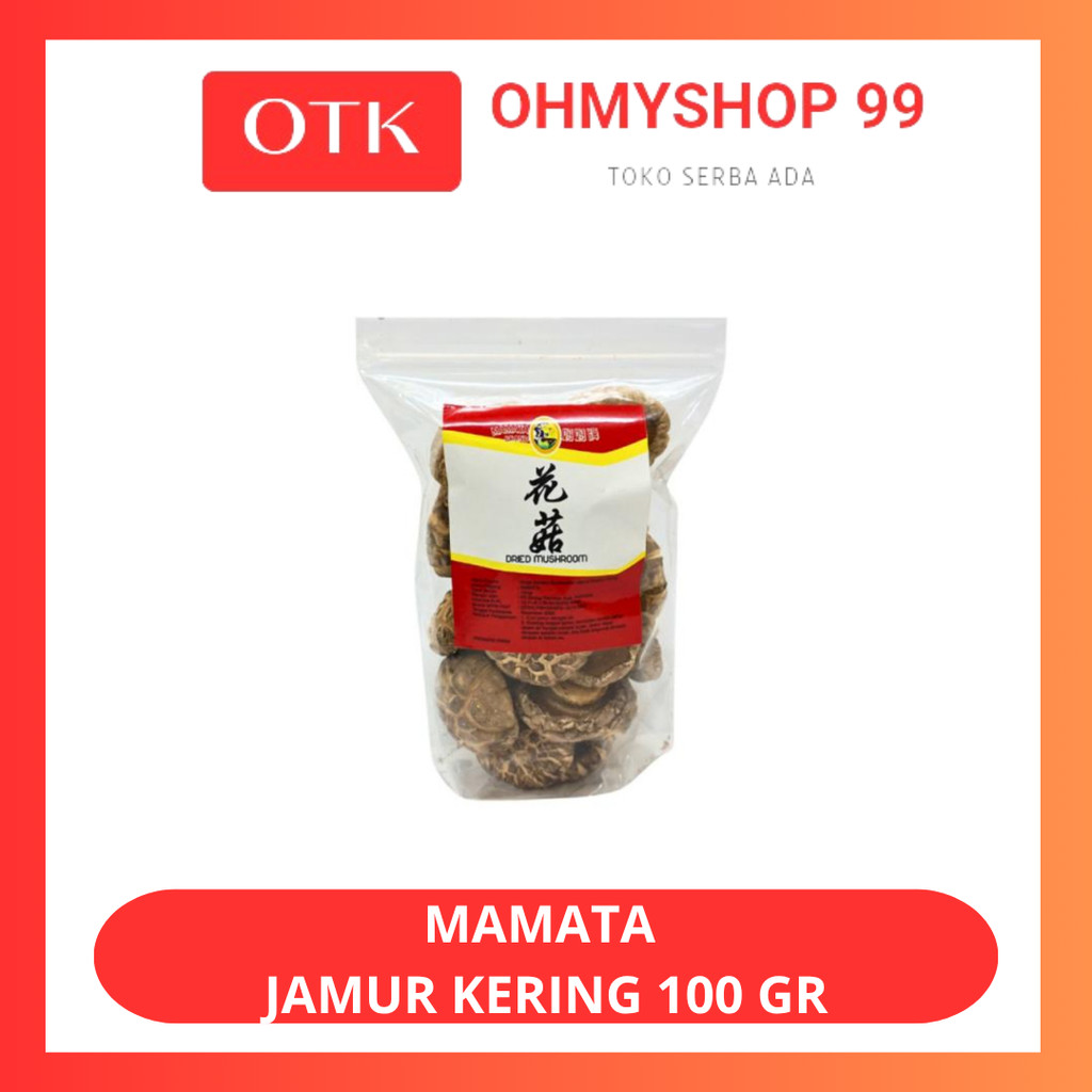 

Mamata Jamur Kering 100gr