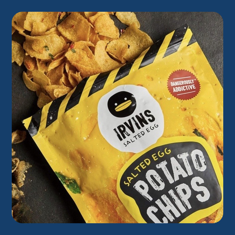 

IRVINS Salted Egg Potato Chips Small (95 gr)