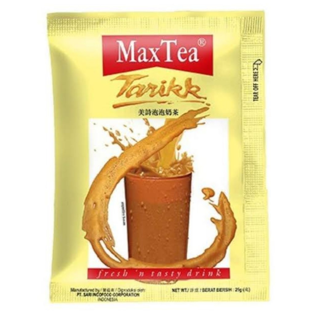 

[Teh] Max Tea Tarik Sachet 25gr Satuan