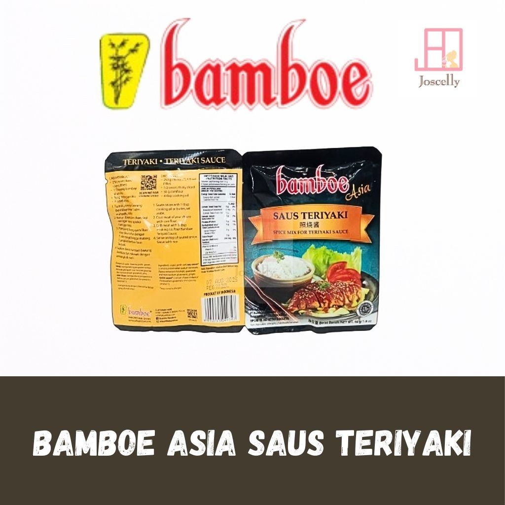 

JOSCELLY.ID BAMBOE Asia Bumbu Saus Teriyaki