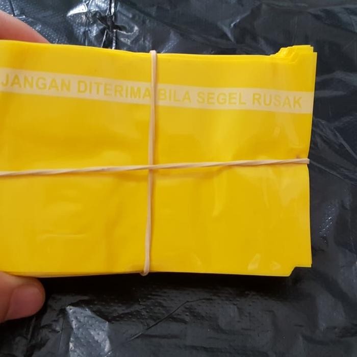 Segel Plastik Tutup Galon warna Kuning Polos depo air minum isi ulang [terlaris]