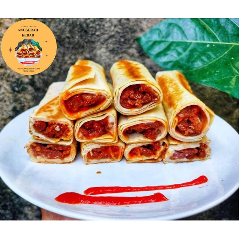 

Kebab Anugerah / Snackmania Uk Sedang ( Original | Spicy | Mozzarella ) Isi 10pcs