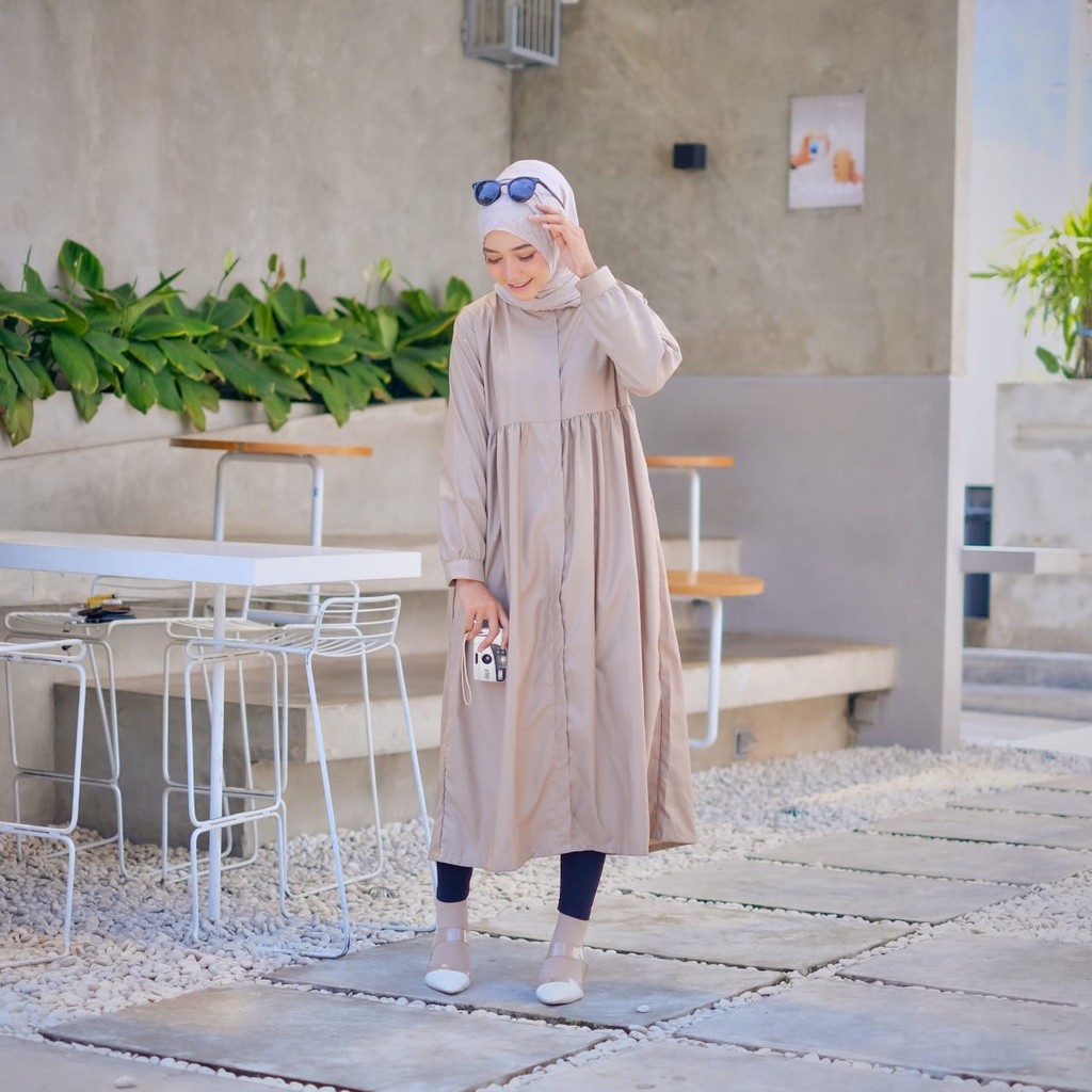 Nakamolo - Naeema Midi Dress Bahan Toyobo