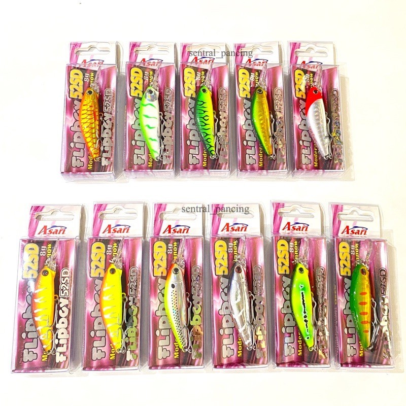 UMPAN MINNOW ASARI FLIPBOY 52SD