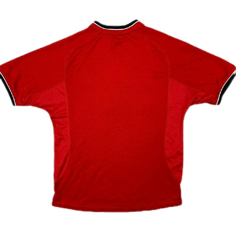 JERSEY BAJU BOLA RETRO VINTAGE MEN.U HOME VODAFONE 2000/2002