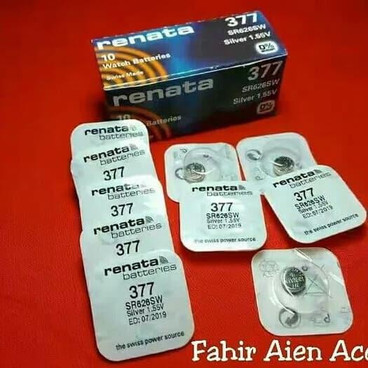 RENATA 626 SR626SW BATERAI BATRE BATREI RENATA 377 ORIGINAL