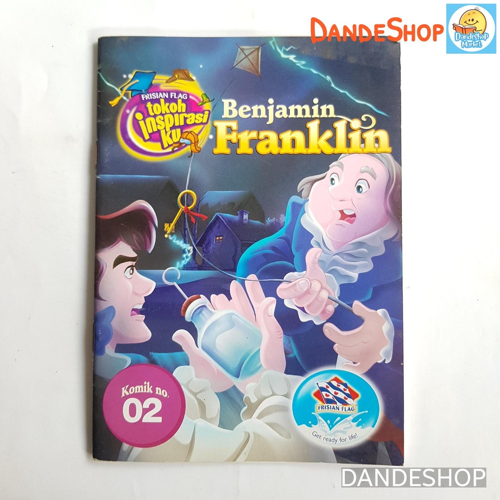 Benjamin Franklin - Komik Frisian Flag 2 Tokoh Inspirasiku