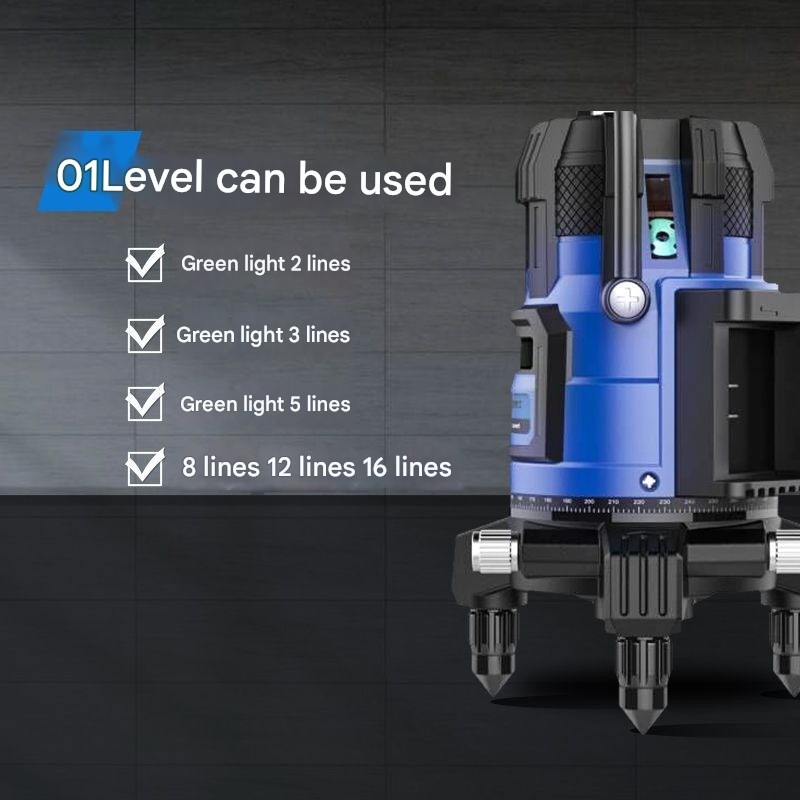 Velvetvibes02 9.800 Mah Baterai Laser Leveling Isi Ulang Untuk Level Laser 12/16 Baterai Pengukur