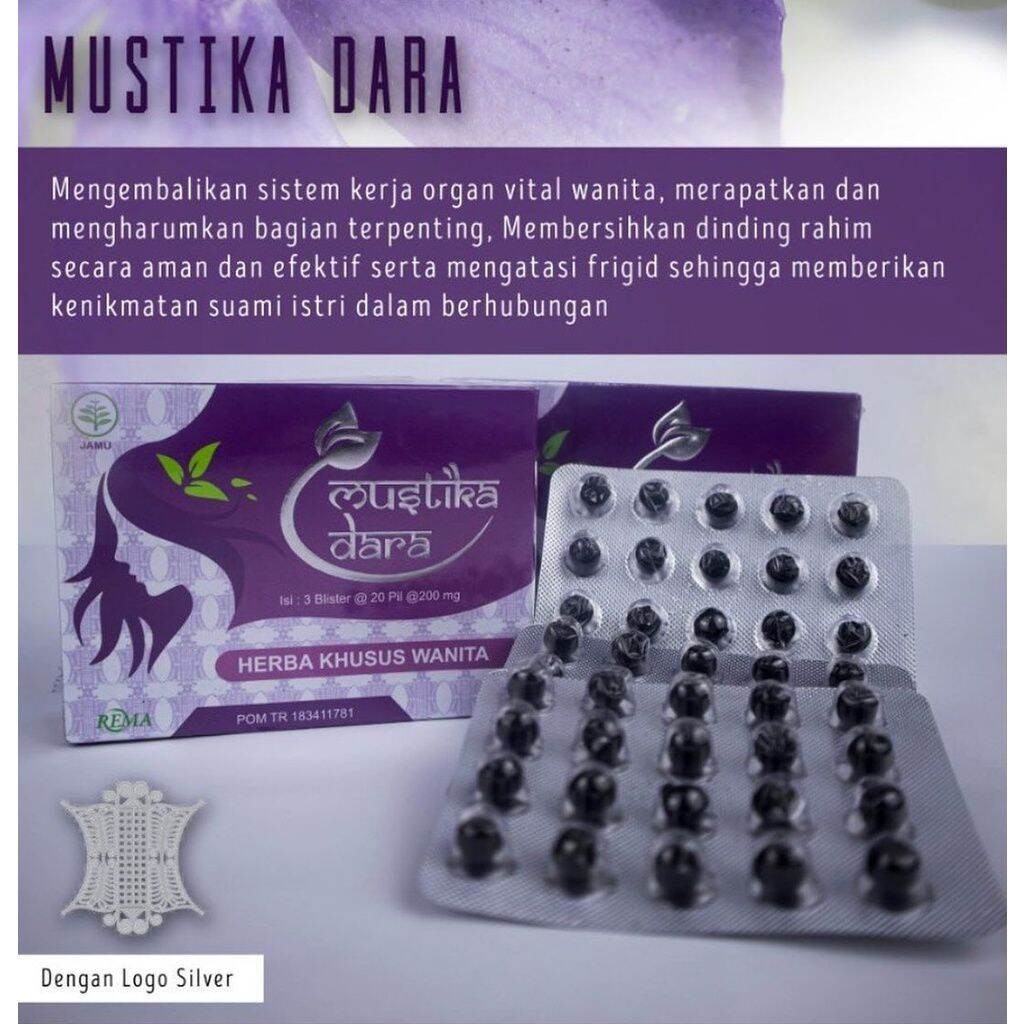 TERBARU Mustika Dara Pil Solusi Kewanitaan | MYOM Kista Original BPOM
