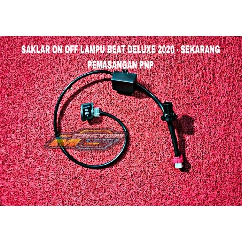 BROKSHOP Saklar on off Beat Led Beat Deluxe Beat Street Saklar 3 titik PNP Beat Led Beat Deluxe Beat
