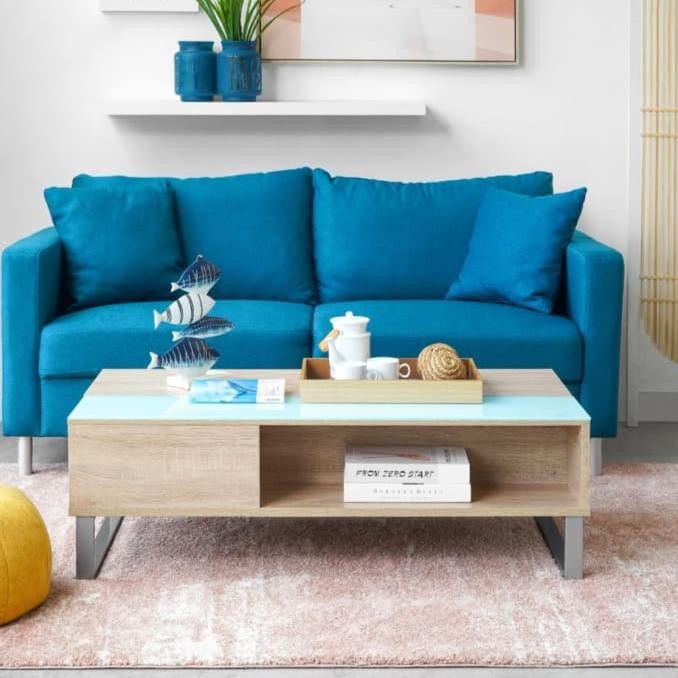 Meja Tamu Minimalis Modern INFORMA Coffe Table Ruang Tamu/Kantor