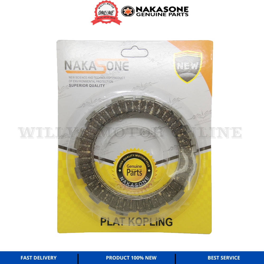 Kampas Kopling Smash Shogun 125 SET NAKASONE Plat kopling smash