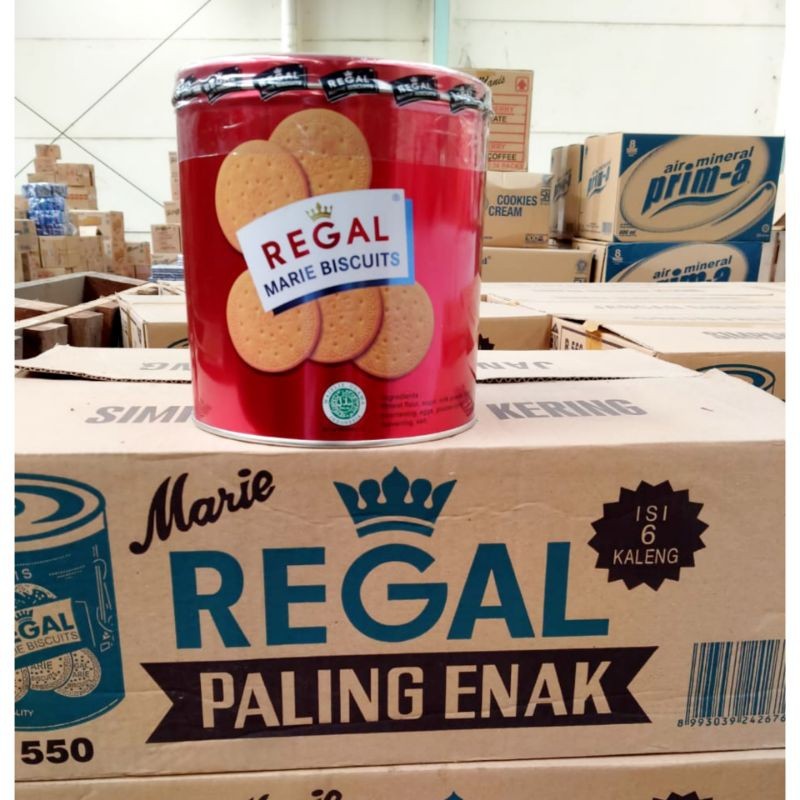 

Regal Marie Biscuit Susu Kaleng 550gr