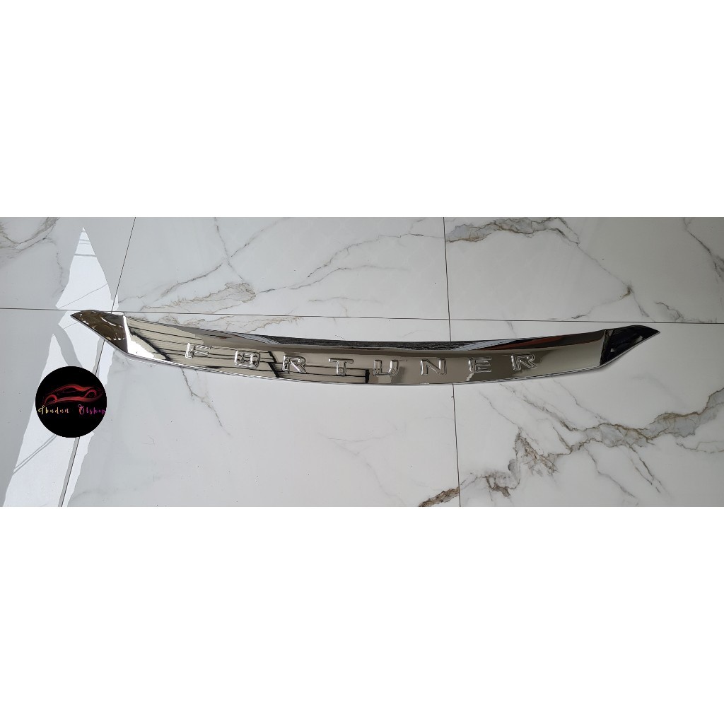 Moulding kap mesin All New Fortuner - LIST CHROME KAP MESIN MOBIL FORTUNER - EMBLEM KAP MESIN