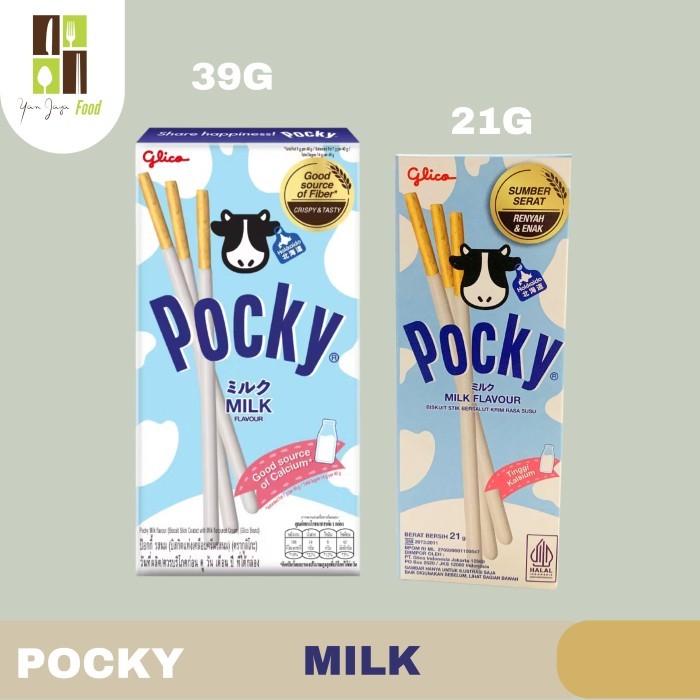 

Glico Pocky Stick Milk 39g/16g / Pocky Rasa Susu / Biscuit Rasa Susu / Kue Stick / Cemilan / Biskuit