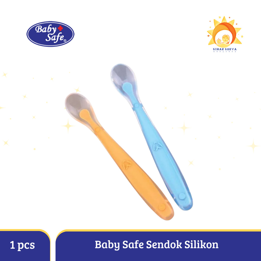 Sendok Babysafe Sendok Silikon Babysafe