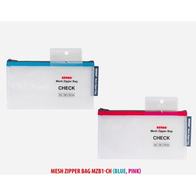 

Kenko Mesh Zipper Check Bag MZB1-CH