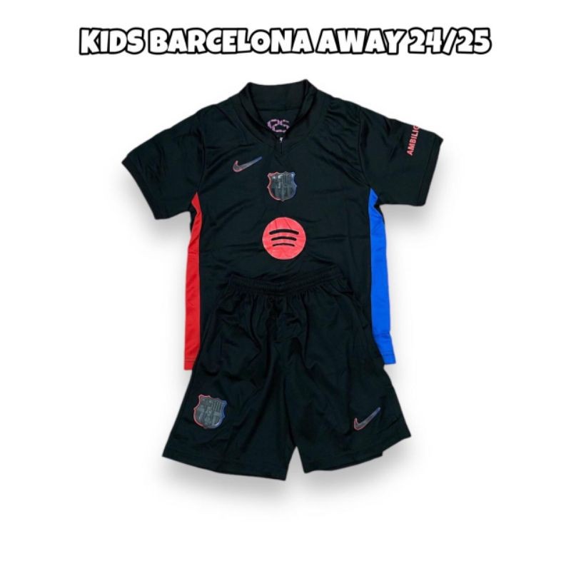 jersey baju bola anak grade ori import setelan jersey kids