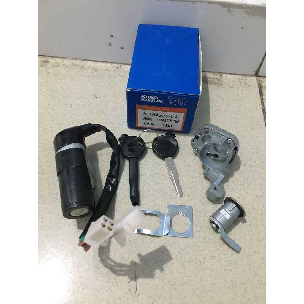 Kunci Kontak Assy SUPRA FIT NEW 2007 2008 2009 Merk WIN