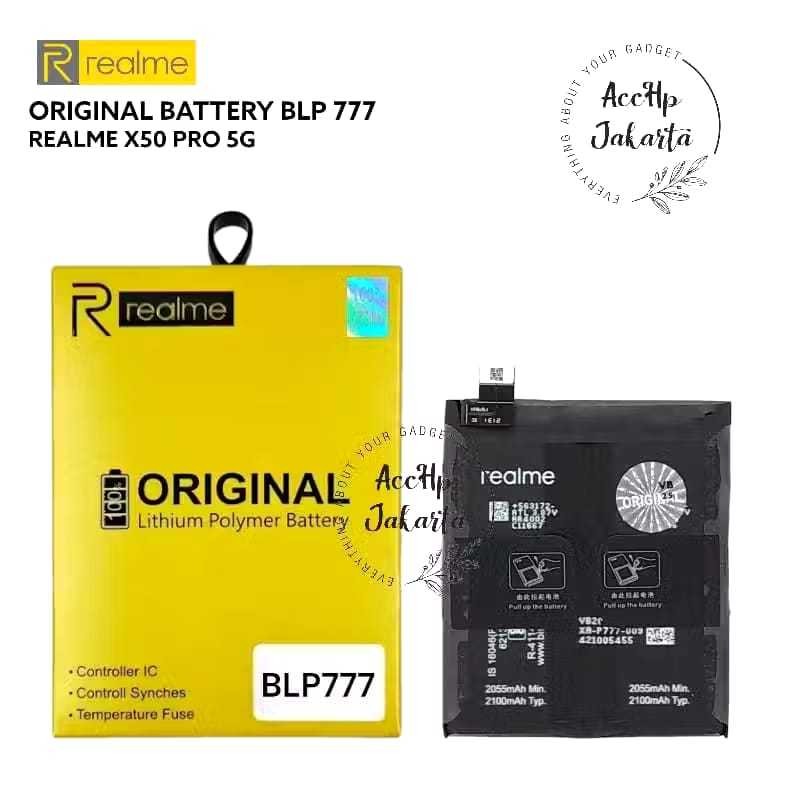 PROMO Batre Battery Realme X50 Pro 5G BLP777 Batrei Batrai Battery BLP 777 100% ginal Distributor