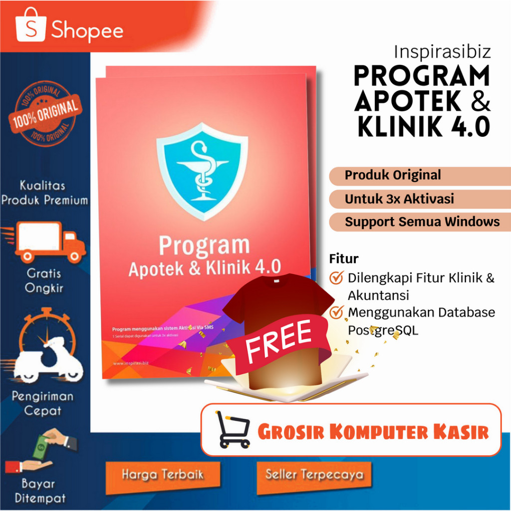 Program Apotek & Klinik 4.0 | Software Apotek dan Klinik | Inspirasibiz