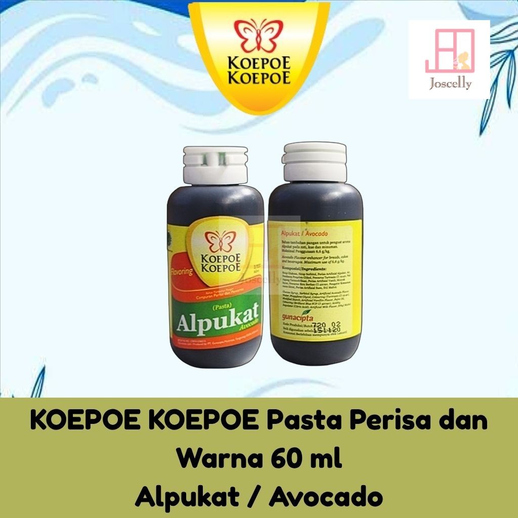 

JOSCELLY.ID KOEPOE KOEPOE Pasta Perisa dan Warna Alpukat / Avocado
