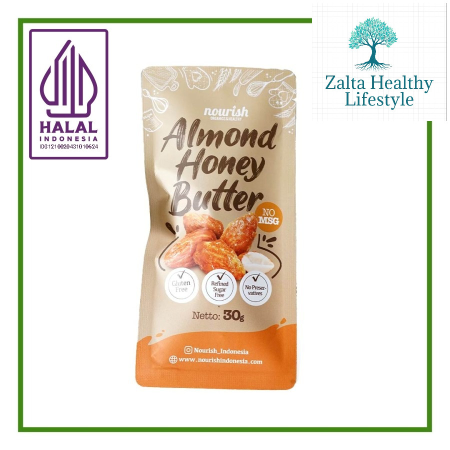 

Almond Honey Butter - Almond Rasa Madu Butter 30gr