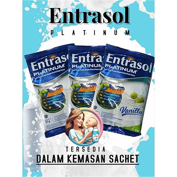

Entrasol Platinum Susu Kalsium Kemasan Sachet 57gr Untuk Tulang Lansia Dengan Ektrak Zaitun Dan Tinggi Protein