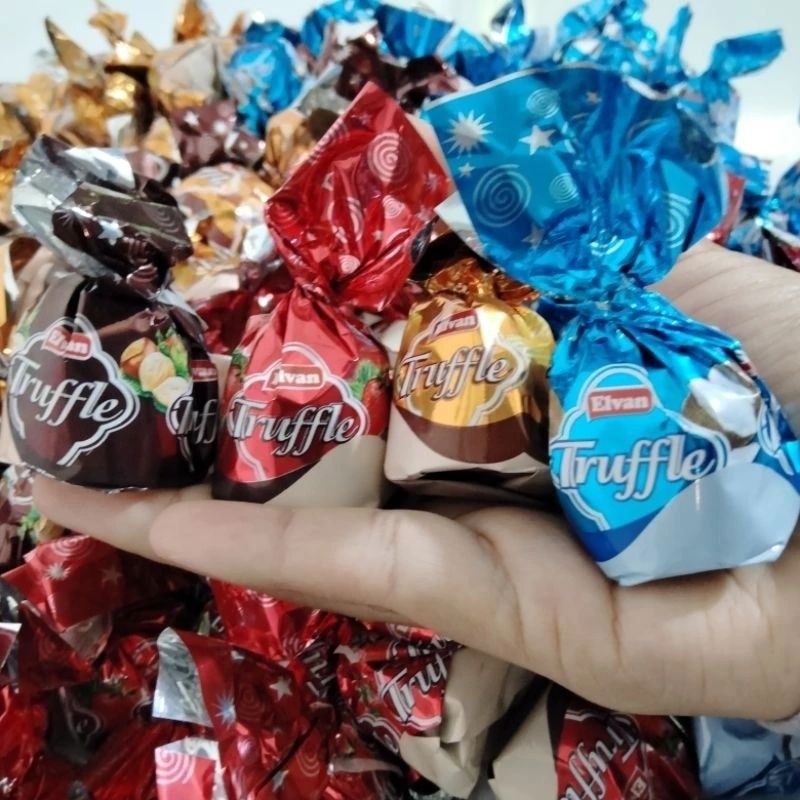 

Coklat truffle 1kg mix original oleh-oleh haji dan umroh