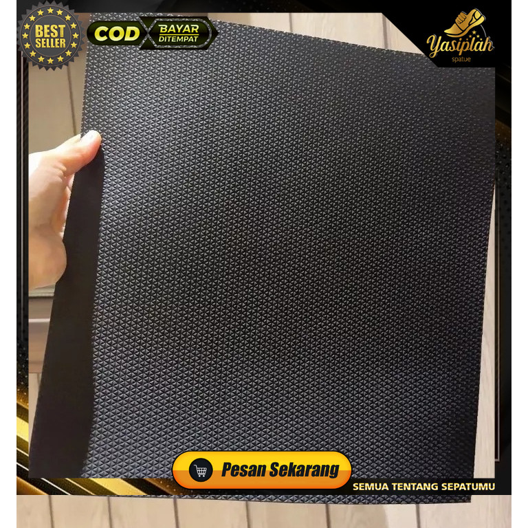 sol sepatu sol bawah anti licin karet pelapis sandal karet lembaran outsole tapak sepatu sandal