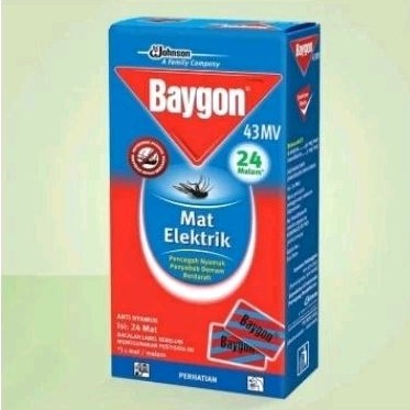 Baygon Isi Ulang Mat Obat Nyamuk Baygon  Elektrik Mat RefillCO
