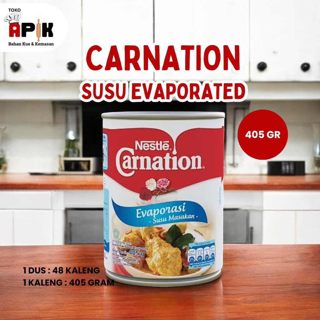 

Carnation Susu Evaporasi 405gr / Milk Evaporated / Susu Masakan