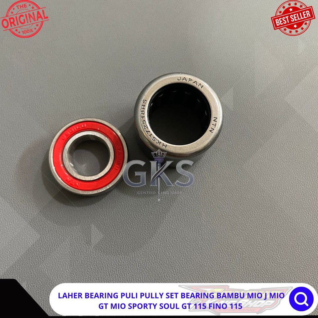 LAHER BEARING PULI PULLY SET BEARING BAMBU MIO J MIO GT MIO SPORTY SOUL GT 115 FINO 115