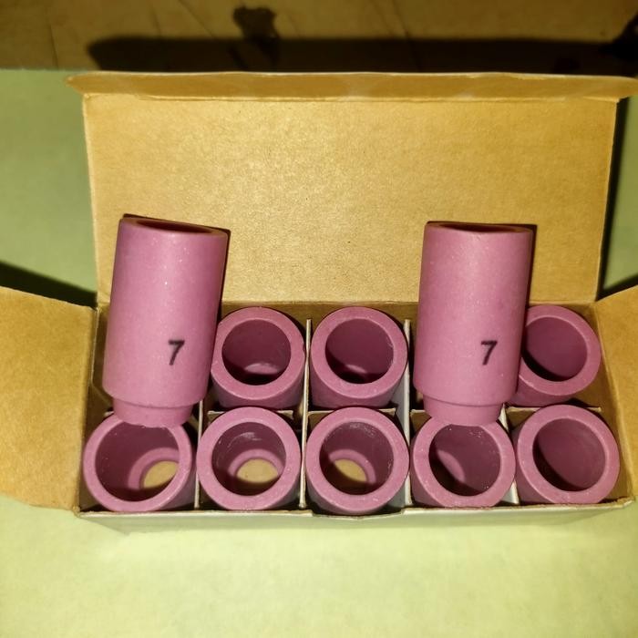 Keramik Argon No.7 Ceramic 13N11 Tig Torch Alumina Nozzel Wp9 Wp20 quality