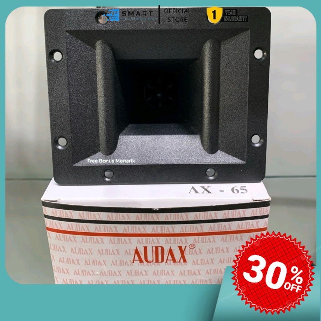 SMART Tweeter Audax AX 65 Original / Audax 65 / Audax 65W / AX 65 W Speaker Walet Pemanggil Suara / 
