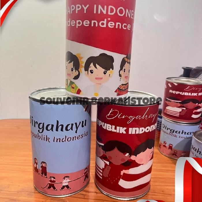 

Souvenir hariah lomba 17an/Celengan buka tutup/paket hadiah/ celengan kemasan - Celengan