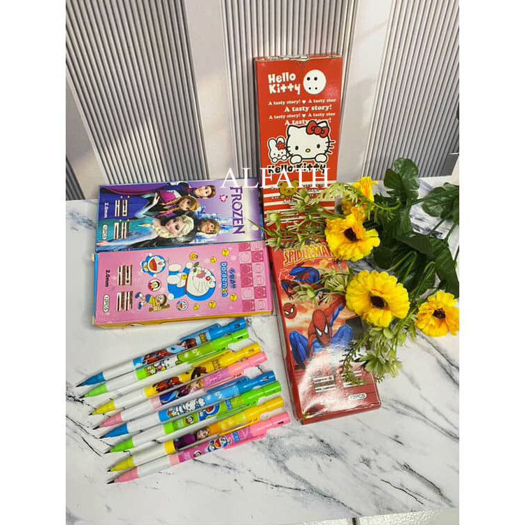 

(1pck) PENSIL MEKANIK 2.0 MM/Pensil isi Besar Gambar Disney