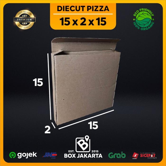 

KARDUS uk 15x2x15 CM Diecut Pizza Corrugated Packaging Box