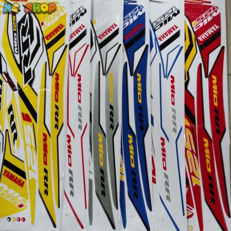 Striping Yamaha Xeon Rc Mio Rr 125 Thailand Thailook Variasi Berkualitas