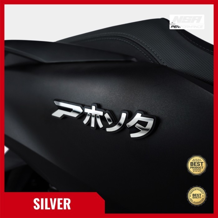 EMBLEM PCX JAPAN LOGO PCX JEPANG 3D STIKER PCX STICKER MOTOR EMBLEM 3D by UC