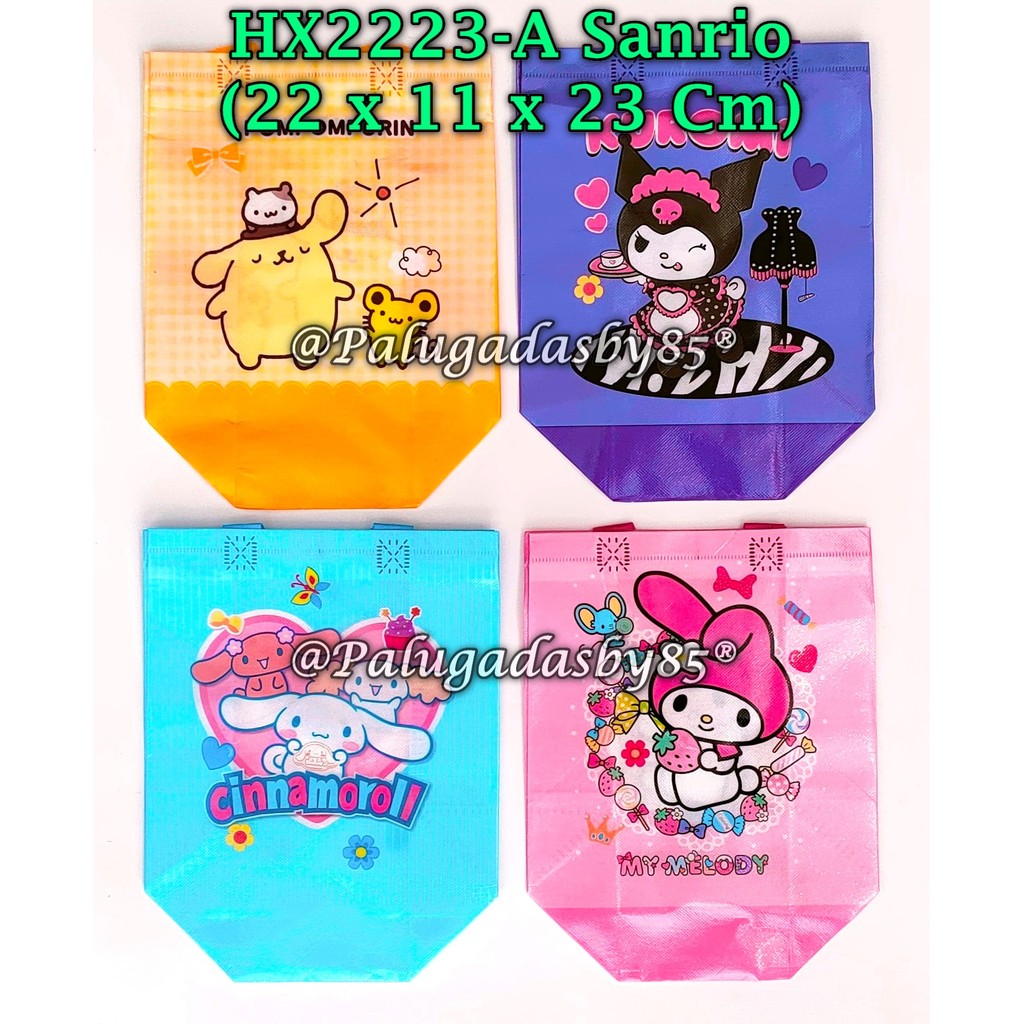 

(1 Biji) Tas Karung Sanrio 22*23*11 Cm / Gift Bag Sanrio / Tas Karung GXIMP HX2223-A Small (1 Biji)