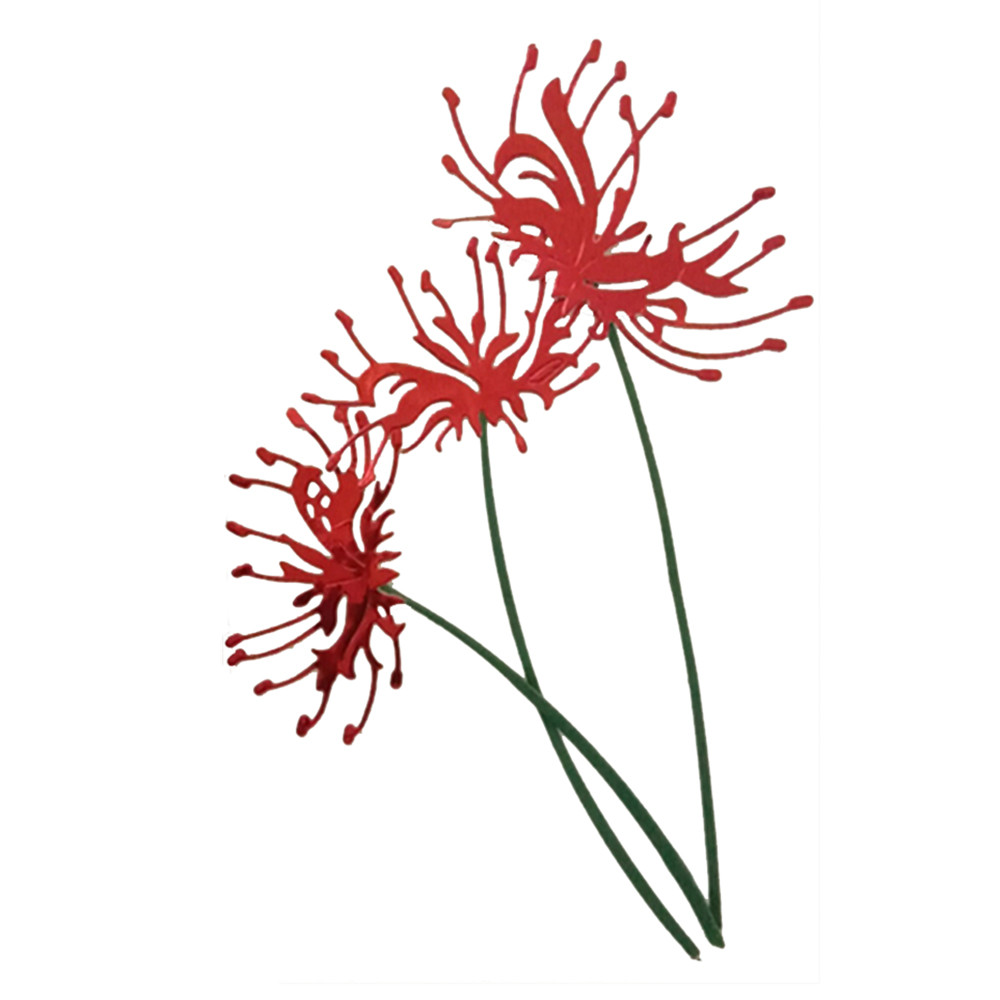 

Flower Metal Cutting Dies for Card Making Decoration Mold Scrapbook Paper Craft Punching Knife Blade Punch Stencils Die Cutter