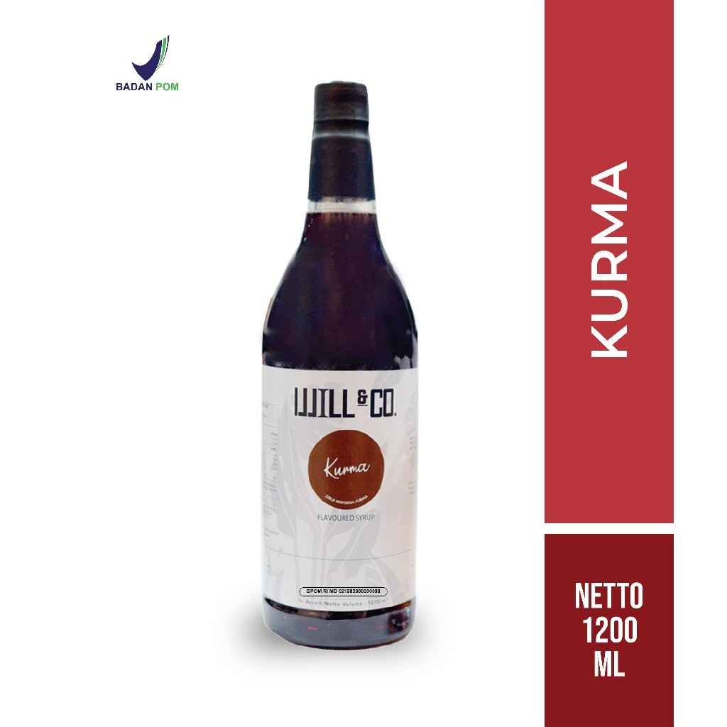 

Will&co Sirup Kurma 1.2 Liter - Date Syrup sweet aroma